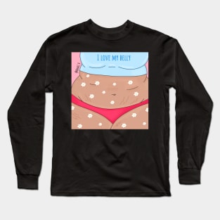 I love my belly Long Sleeve T-Shirt